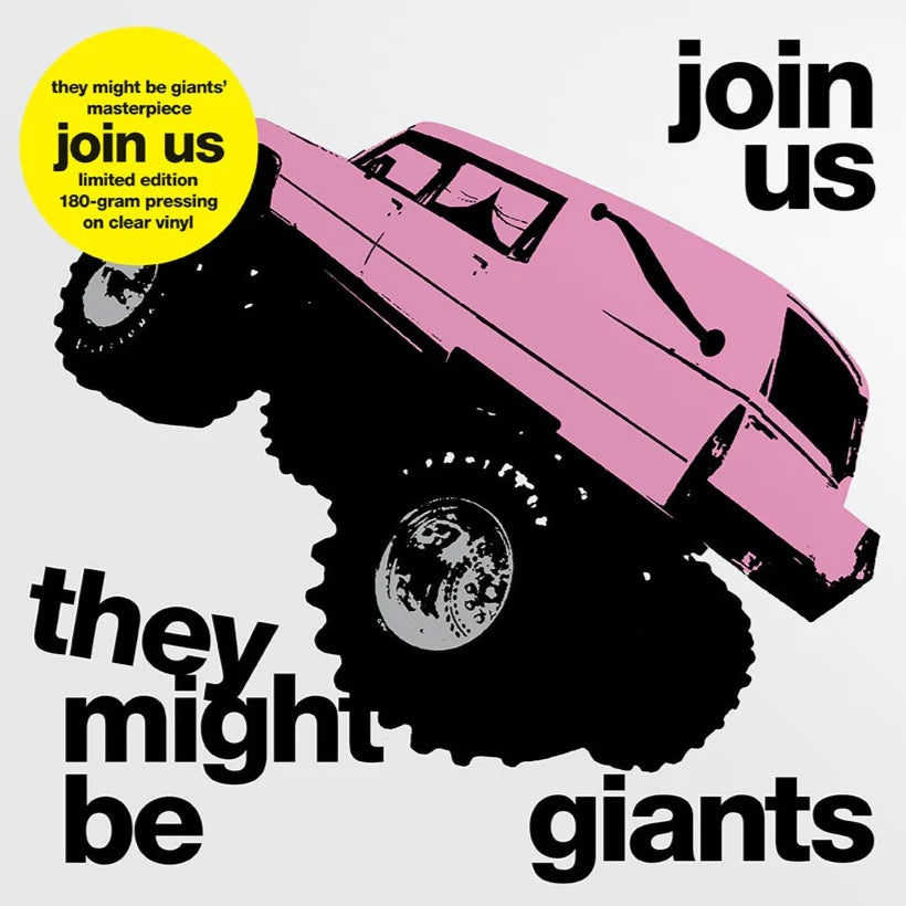THEY MIGHT BE GIANTS - JOIN US - CRYSTAL CLEAR 180g VINYL LP