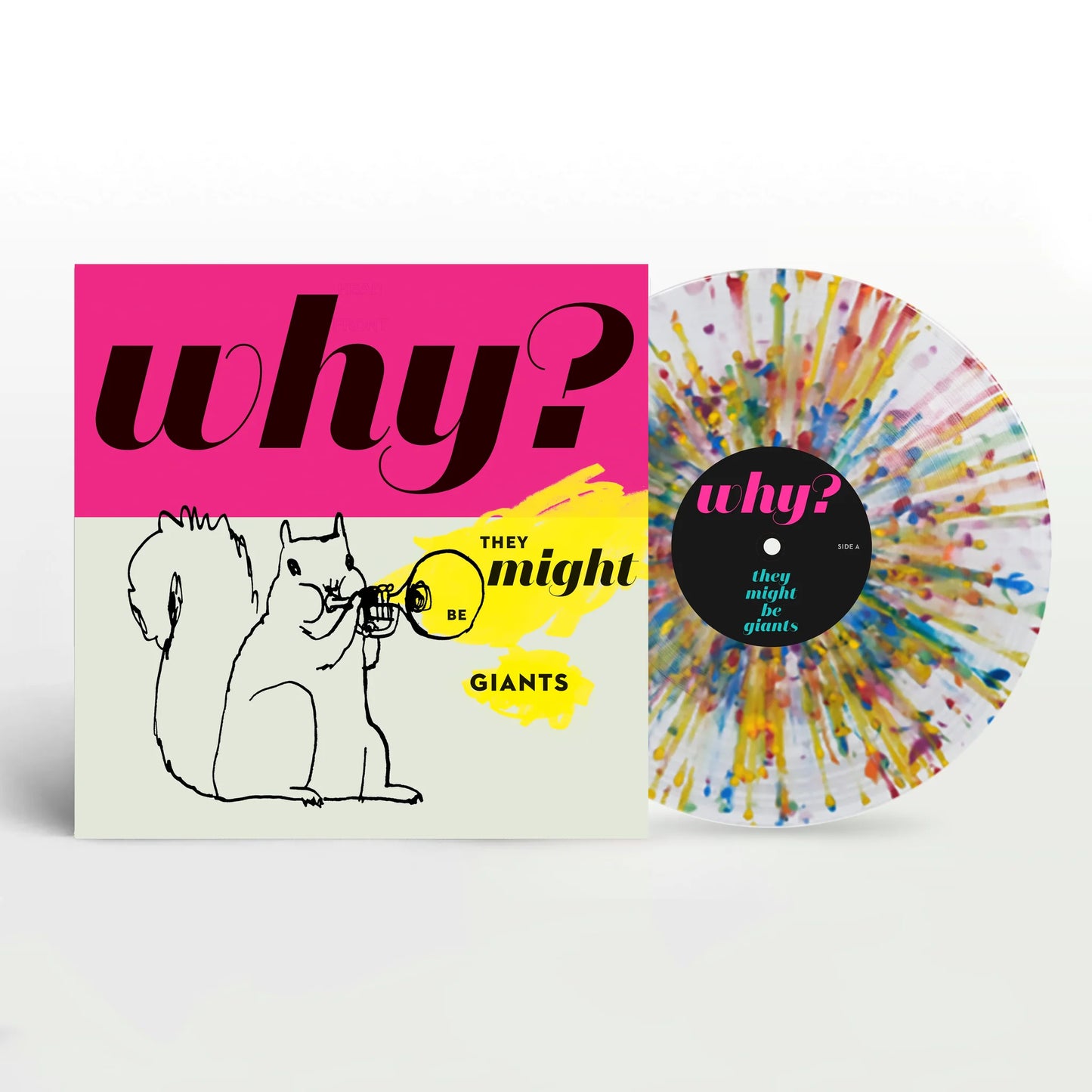 THEY MIGHT BE GIANTS - WHY? - RAINBOW SPLATTER 180g VINYL LP