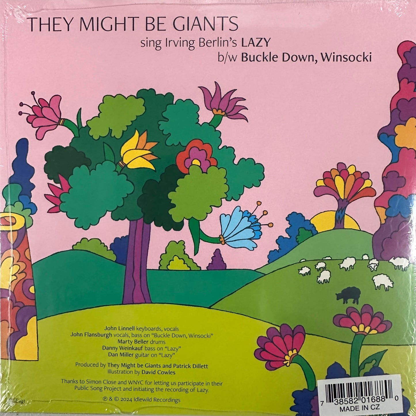 THEY MIGHT BE GIANTS - LAZY/ BUCKLE DOWN, WINSOCKI - 7" VINYL