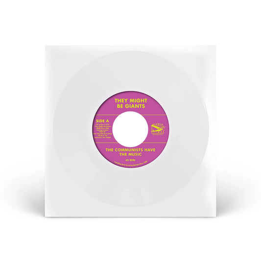 THEY MIGHT BE GIANTS - THE COMMUNISTS HAVE THE MUSIC - 7" 45rpm VINYL SINGLE