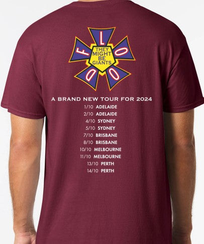 THEY MIGHT BE GIANTS - FLOOD - Tour T-Shirt