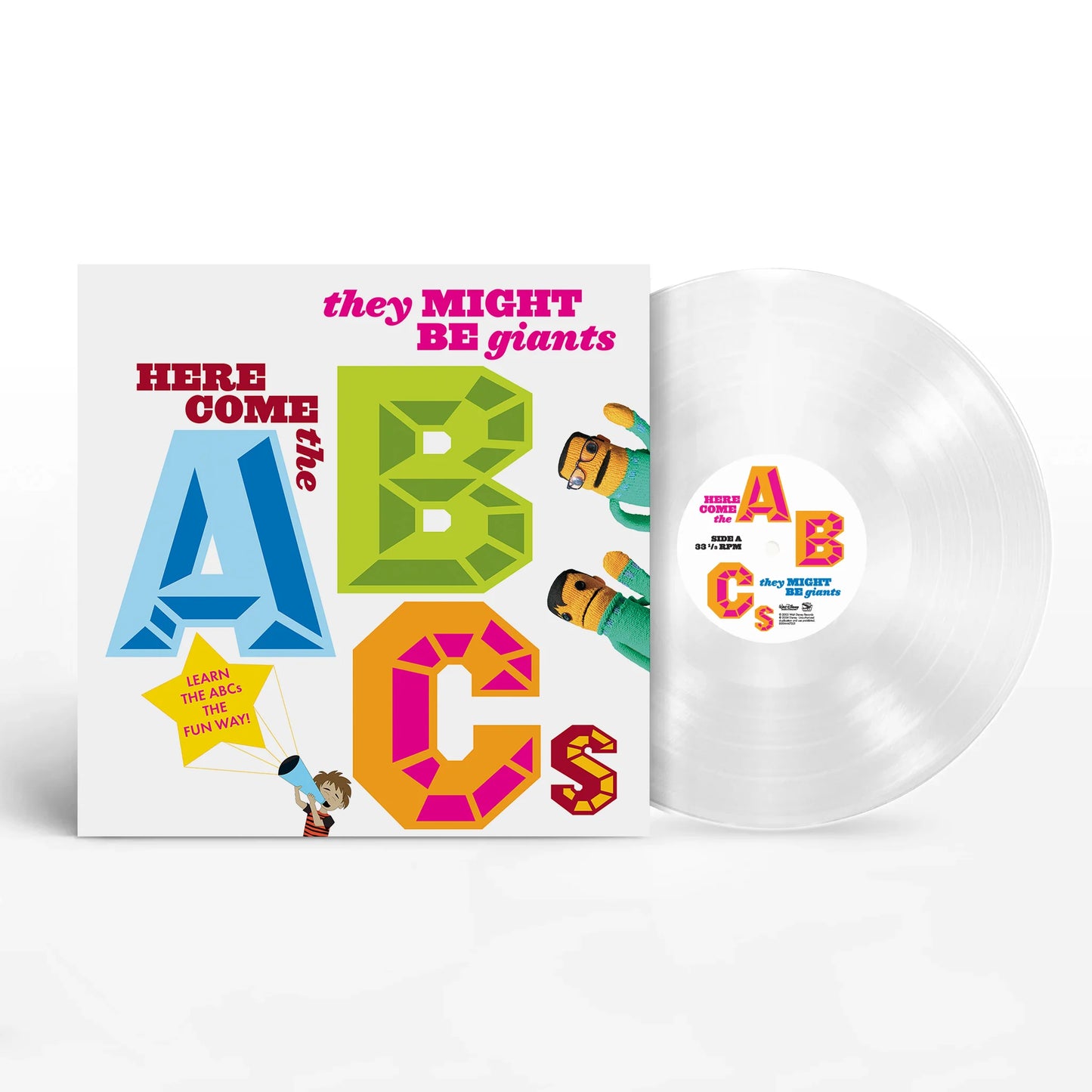 THEY MIGHT BE GIANTS - HERE COME THE ABCs - CRYSTAL CLEAR 180g VINYL LP