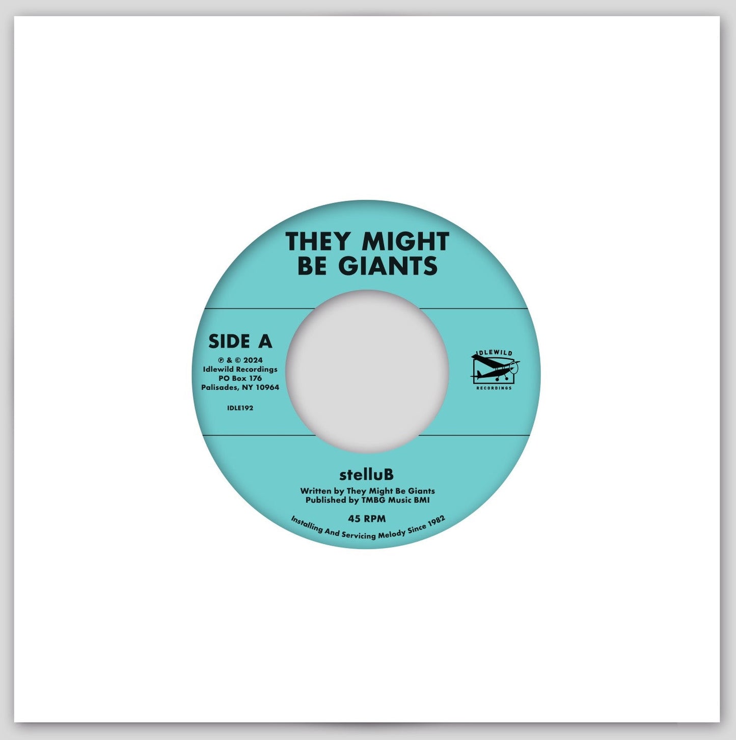 THEY MIGHT BE GIANTS - stelluB/ Sapphire Bullets Of Pure Love - 7" VINYL